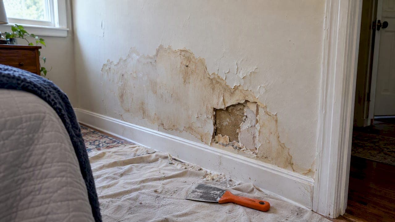 Drywall Water Damage Repair: Fix It or Replace It